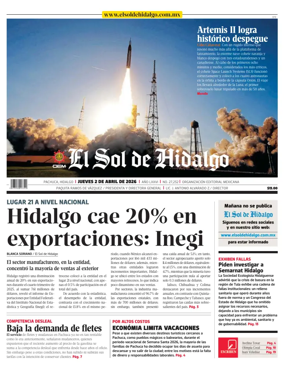 Cover of El Sol de Hidalgo