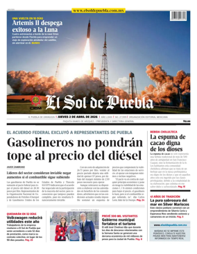 Cover of El Sol de Puebla