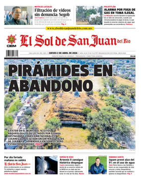 Cover of El Sol de San Juan del Rio