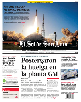 Cover of El Sol de San Luis Potosi