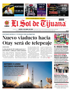 Cover of El Sol de Tijuana