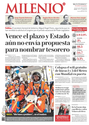 Cover of Milenio Monterrey