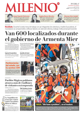 Cover of Milenio Puebla