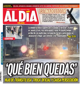 Cover of Periodico Al Dia (Celaya)