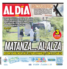 Cover of Periodico Al Dia (Leon)