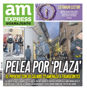 Cover of Periodico AM Express (Guanajuato)