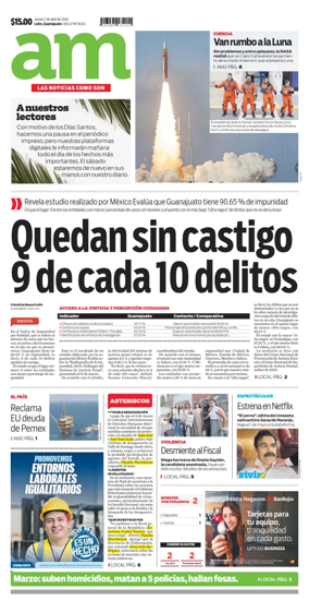 Cover of Periodico AM (Leon)