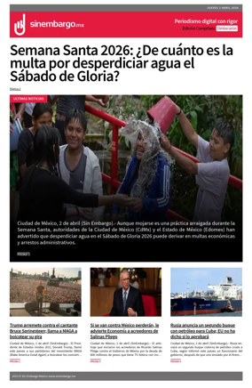 Cover of Sin Embargo destacadas