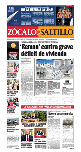 Cover of Zocalo Saltillo