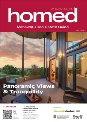 Cover of Homed Manawatu Standard