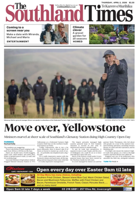 Cover of The Southland Times