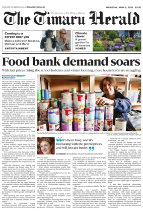 Cover of The Timaru Herald