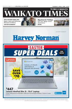 Cover of Waikato Times