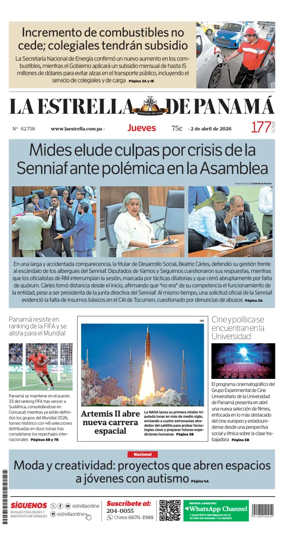 Cover of La Estrella de Panama