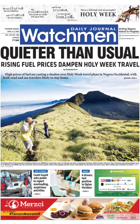 Cover of Watchmen Daily Journal