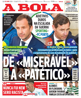 Cover of A BOLA (Portuguese)