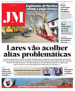 Cover of Jornal Madeira