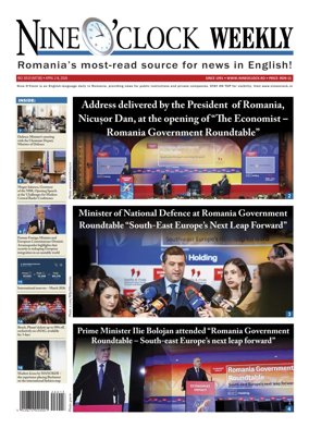 Cover of Nine o clock Weekly (Romania)