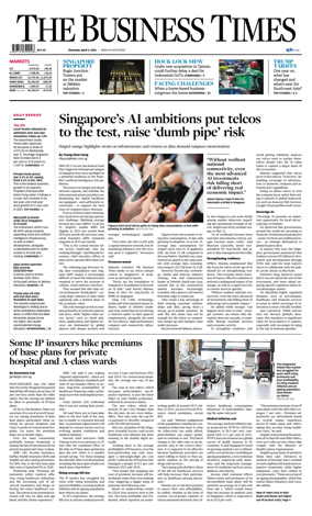 Cover of The Business Times