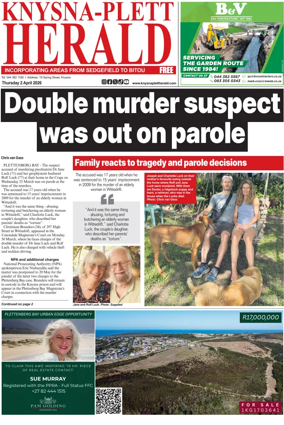 Cover of Knysna-Plett Herald