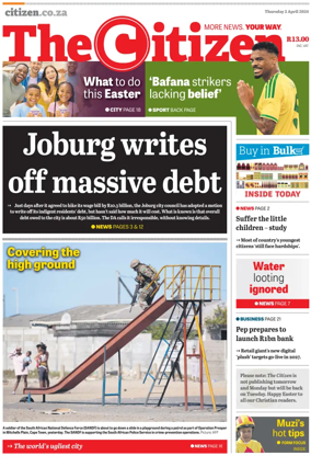 Cover of The Citizen (Gauteng)