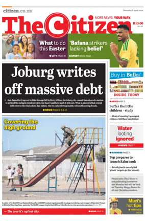 Cover of The Citizen (KZN)