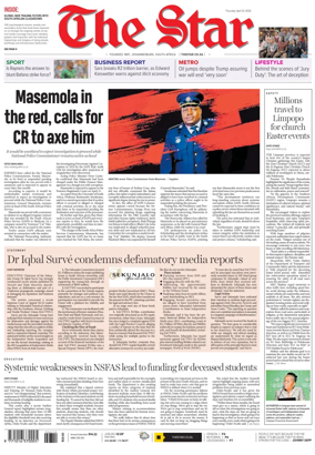 Cover of The Star Late Edition