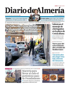 Cover of Diario de Almeria