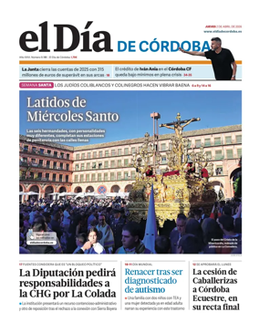 Cover of El Dia de Cordoba