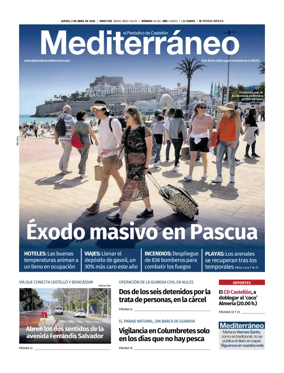 Cover of El Periodico Mediterraneo