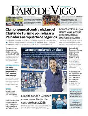 Cover of Faro de Vigo