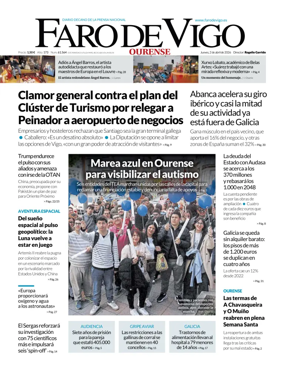 Cover of Faro de Vigo (Ourense)