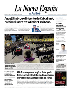 Cover of La Nueva Espana (Aviles)