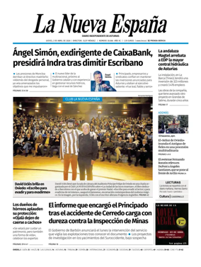 Cover of La Nueva Espana (Oviedo)