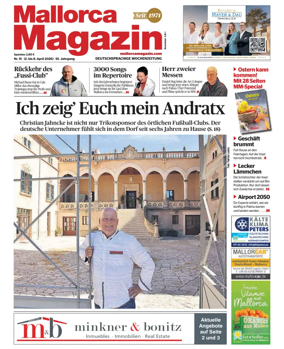 Cover of Mallorca Magazin