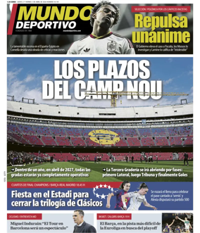 Cover of Mundo Deportivo (Barcelona)