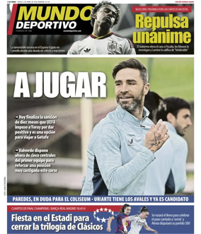 Cover of Mundo Deportivo (Bizkaia-Araba)