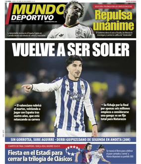 Cover of Mundo Deportivo (Gipuzkoa)