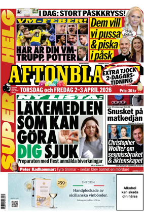 Cover of Aftonbladet
