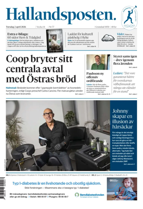 Cover of Hallandsposten