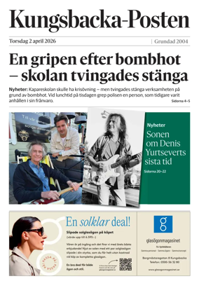 Cover of Kungsbacka-Posten