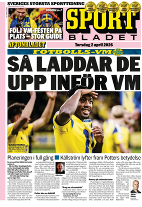 Cover of Sportbladet