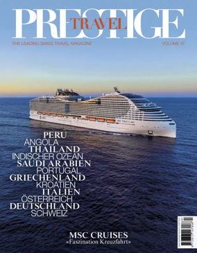 Cover of Prestige Travel (Switzerland)