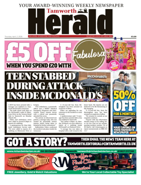 Cover of Atherstone & Coleshill Herald