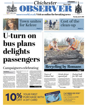 Cover of Chichester Observer