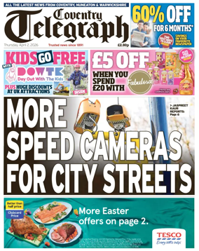 Cover of Coventry Telegraph
