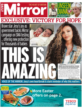 Cover of Daily Mirror