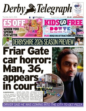 Cover of Derby Telegraph