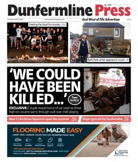 Cover of Dunfermline Press