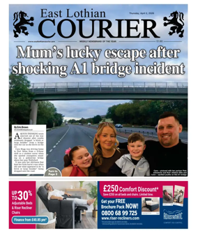 Cover of East Lothian Courier